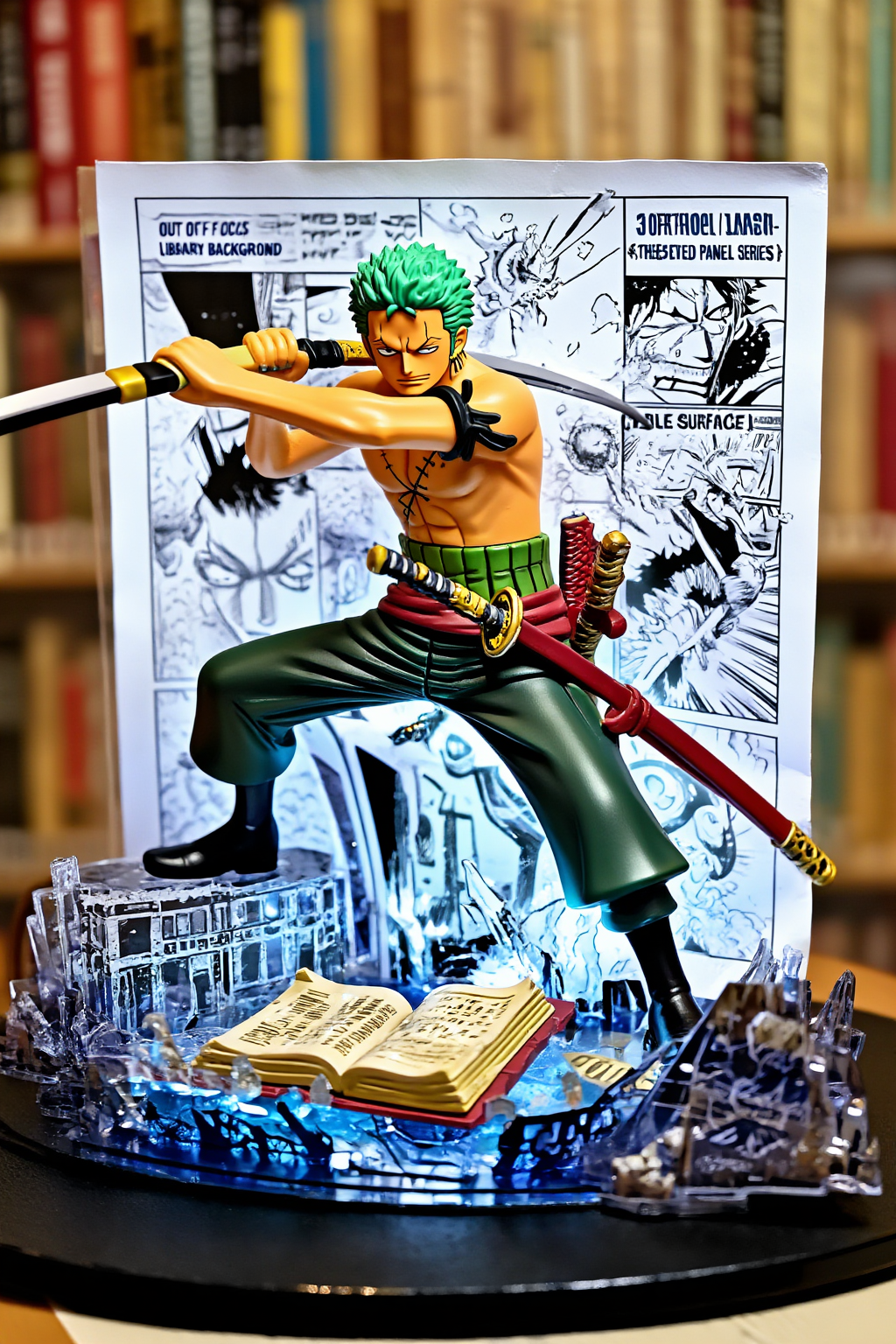 海贼王 Pop-Up Book 风格 AI 生图提示词指南