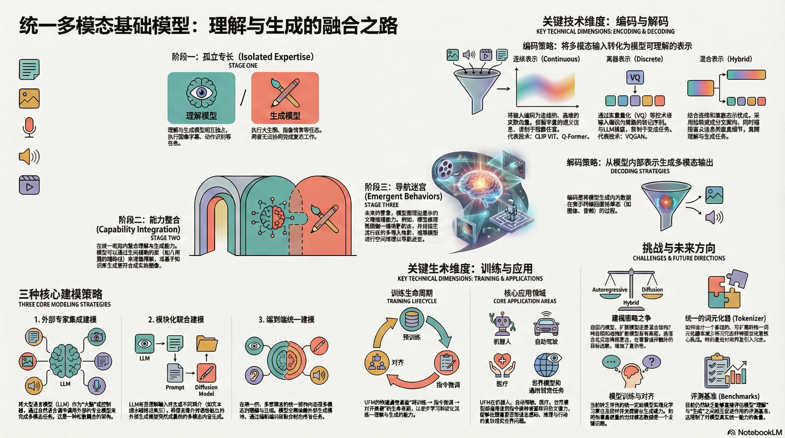 统一多模态基础模型：发展、架构与挑战的全面综述
